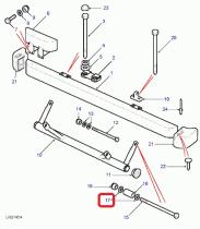 LAND ROVER WC112081L - ARANDELA PLANA M12