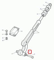 LAND ROVER NTC6860 - CASQUILLO BRAZO RADIO DE SUSPENSION DELANTERA EJE