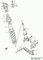 SUZUKI 41713-82000-000 - TOPE,MUELLE AMORTIGUADOR DEL