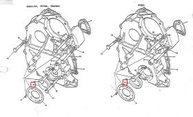LAND ROVER 213744 - RETEN TAPA DE DISTRIBUCION