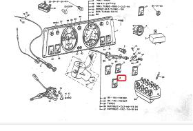LAND ROVER 165514 - INTERRUPTOR LUNETA TRASERA