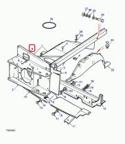 LAND ROVER 396116 - ETIQUETA ALERTA BATERIA