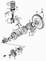 SANTANA 12300-78890-012 - JUEGO COJINETE DE EMPUJE  (0.1
