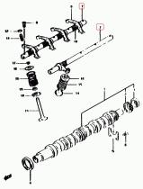 SANTANA 12860A73004 - EJE BALANCINES