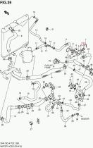 SANTANA 13660-84A00 - SENSOR, TEMPERATURA AGUA