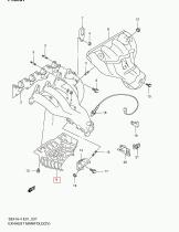 SANTANA 14131-58B20 - DEFLECTOR INFERIOR ESCAPE 5
