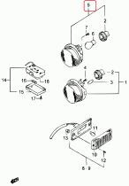 SANTANA 35601-84CA0 - C/ PILOTO INTERMITENTE DERECHO