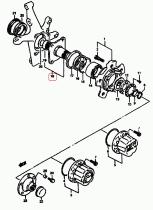 SANTANA 43440-86CA0 - C/ MANGUETA (ABS)