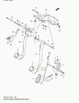 SANTANA 49410-62A01 - C/PEDAL DE ACELERADOR E02 7