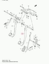 SANTANA 49610-62A51 - C/PEDAL DE FRENO VIT.7 M.CH