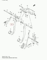 SANTANA 49810-62A01 - C/PEDAL EMBRAGUE E02 VIT.7M