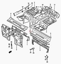 SANTANA 61600-70A30 - C/ PANEL TUNEL PISO