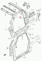 SANTANA 63210-62A20 - PANEL, PILAR CENTRAL INTERIOR