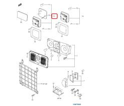 SANTANA PG-601030 - C/ PILOTO ANTINIEBLA TRASERA