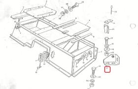 LAND ROVER 345100 - SOPORTE LADO DERECHO