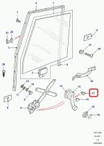 LAND ROVER ADU5727L - TORNILLO M5X10 MANIVELA ELEVADORES