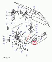 LAND ROVER CRC1250L - CLIP CABLE CAPO