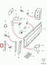 LAND ROVER MTC5212 - ACABADO MONTANTE PARABRISAS - LADO DERECHO