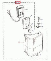 LAND ROVER PRC5575 - LUZ INDICADORA DE DIRECCION DEL.