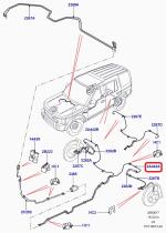 LAND ROVER SGB500033 - TUBO DE FRENOS IZQUIERDA