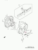 SUZUKI 53781-65D00-000 - PALANCA ZAPATA FRENO MANO DERECHA