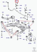 LAND ROVER FY114056 - TUERCA HEXAGONAL