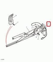 LAND ROVER CUR100450 - MOTOR ELEVALUNAS LADO IZQUIERDO