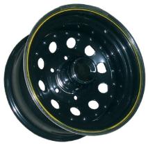 LAND ROVER BFMN-0050 - LLANTA MODULAR NEGRA BULLFACE 5X6,5", MEDIDA 7X16