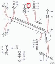 LAND ROVER AB614064 - TORNILLO