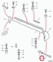 LAND ROVER AFU1248 - ARANDELA DE PLASTICO