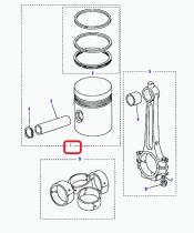 LAND ROVER RTC4188S - PISTON Y CONJUNTO BUJES STD