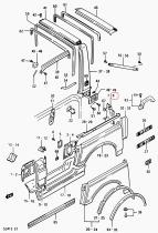 SANTANA 63710-80001 - PANEL EXT TRASERO L/I