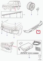 LAND ROVER DQB000410PMA - CONJUNTO PARACHOQUES, TRASERO (NO ORIGINAL)