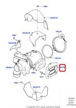 LAND ROVER LR091554 - JUNTA - COLECTOR DE ESCAPE