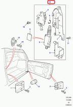 LAND ROVER FQR000010 - CERRADURA PORTON TRASERO