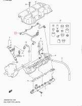 SUZUKI 15835-67JG0-000 - LAMPARA TUBO ALIMENTACION