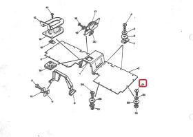 LAND ROVER 78210 - TORNILLO PARA SUELO