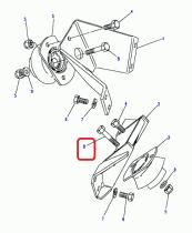 LAND ROVER BH110121L - TORNILLO