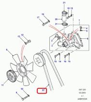 LAND ROVER ERC8938 - CORREA DE MANDO