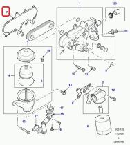 LAND ROVER ERR7220 - JUNTA-REFRIGERADOR DE ACEITE-ADAPTOR