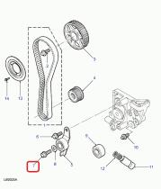 LAND ROVER FC110087ML - TORNILLO-CABEZA EMBRIDADA, PARTE INFERIOR, M10 X 40