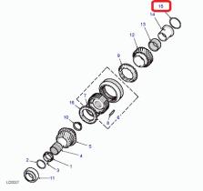LAND ROVER FTC3955 - SUPLEMENTO, 2.375/2.350MM