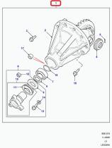 LAND ROVER FTC5143 - DIFERENCIAL TRASERO DISCOVERY 2 24 ESTRIACIAS  BRIDA DE 3 P