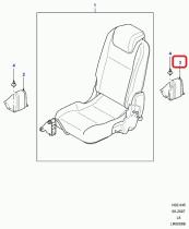 LAND ROVER HXT501300PUY - CUBIERTA - BISAGRA, DELANTERO, RH
