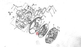 LAND ROVER 247135 - TORNILLO VOLANTE MOTOR