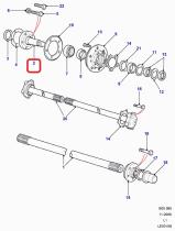 LAND ROVER FTC1740G - MANGUETA TRASERA G