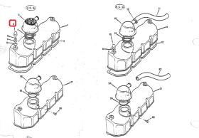 LAND ROVER 247121 - TUERCA TAPA BALANCINES