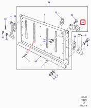 LAND ROVER LR016431 - PLACA DE BLOQUEO PORTON TRASERO