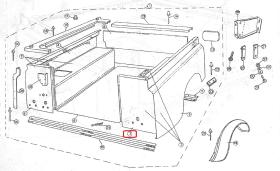 LAND ROVER 206292 - CUARTO LATERAL TRASERO