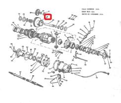 LAND ROVER 120644 - PIÑON ENGRANAJE INTERMEDIO TRANSFER